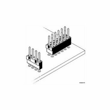 FCI Jumper Low Pro Sr Buss-69144-204Lf 69144-204LF